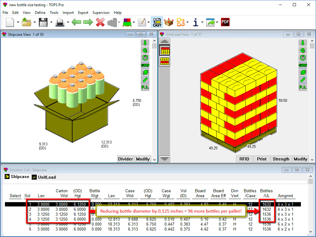 screenshot of TOPS Pro